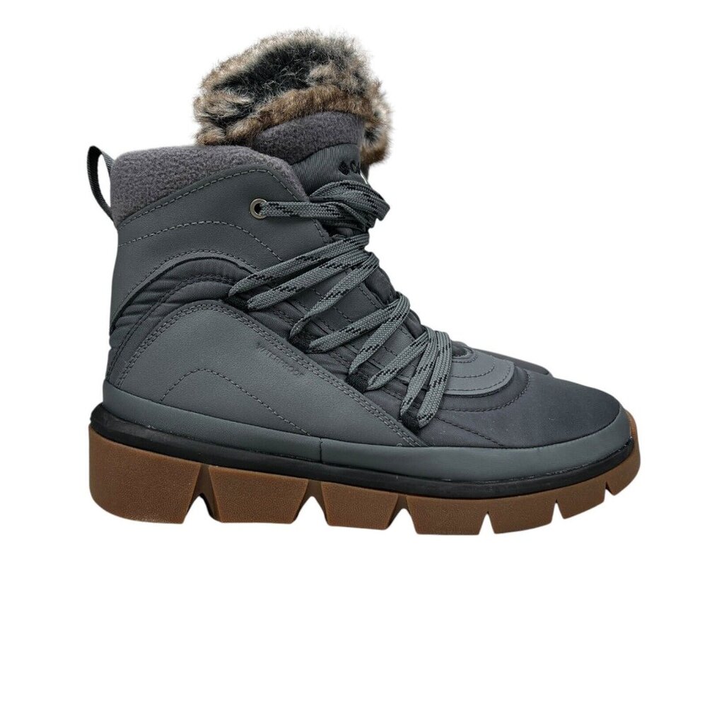 Columbia Keetley Shorty Graphite Dark Stone Boots Women's Size 7